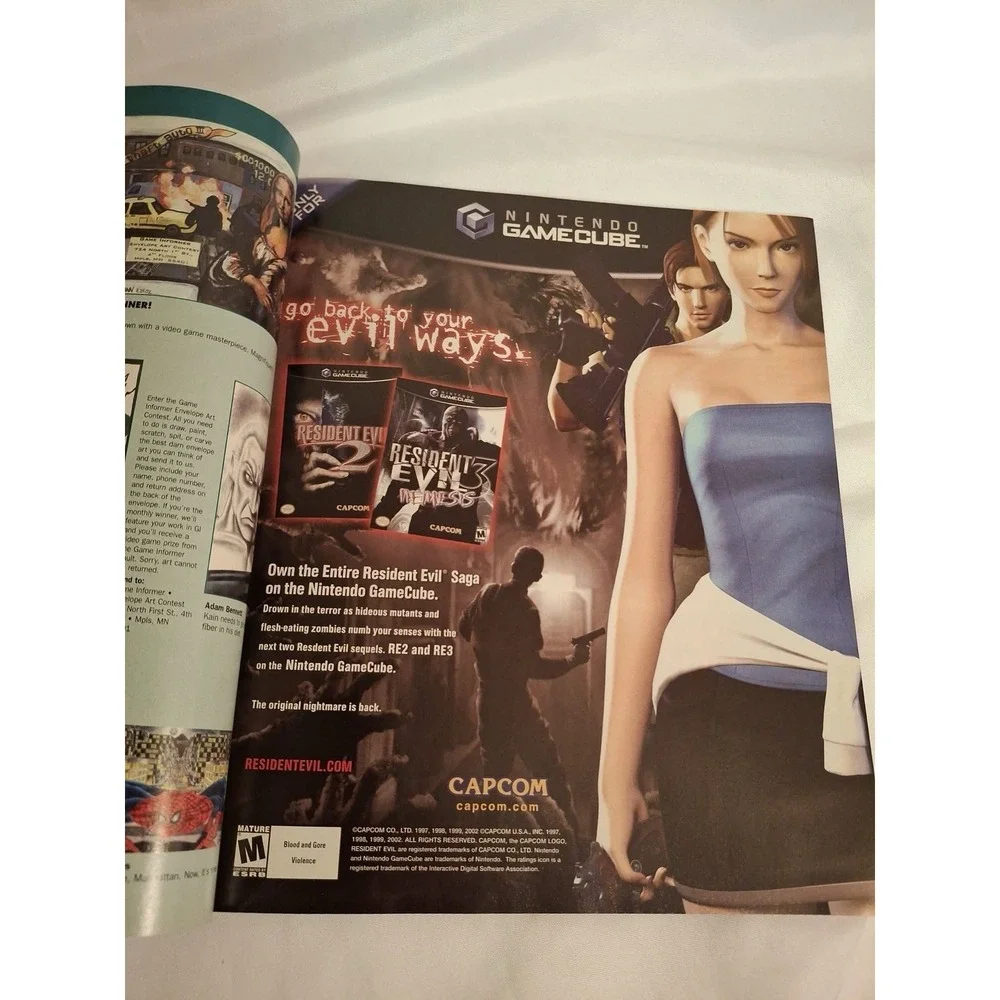 Game Informer Magazine Midnight Club 2 Issue 118 Feb 2003 Resident Evil 3 Ad